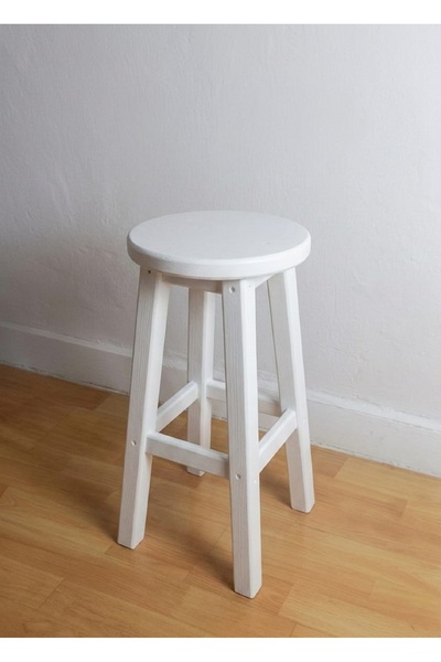 Arbre Ahşap Tabure 60 cm Yükseklik - Renk Seçenekli