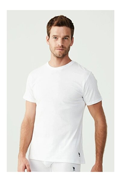 U.S. Polo Assn. Men's Oversize O-Neck Short Sleeve 100% Cotton 2-Pack T-Shirt...