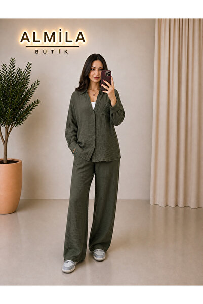 ALMİLA MODA MÜSLİN TAKIM