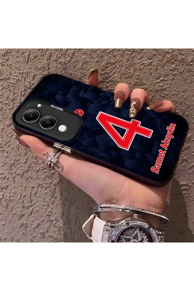 CHICASELUX حافظة هاتف سيليكون بحافة صلبة من الخلف متوافقة مع هاتف Vivo Y29S S...