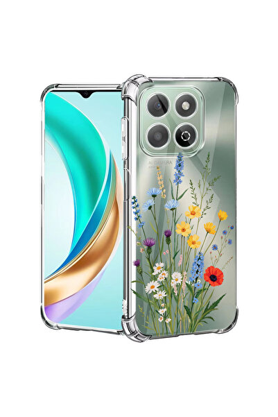 bestcase Αντικραδασμική Θήκη για Honor 400 Smart / X7d, Χαριτωμένο Ανθοδέσμη ...