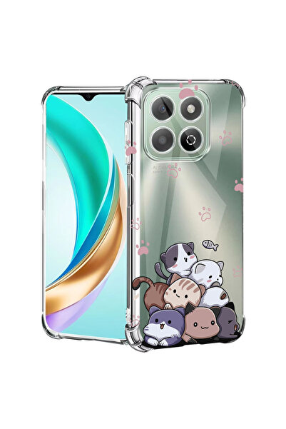 bestcase Противоударен калъф за Honor 400 Smart / X7d, Бебешки котенца, 20784...