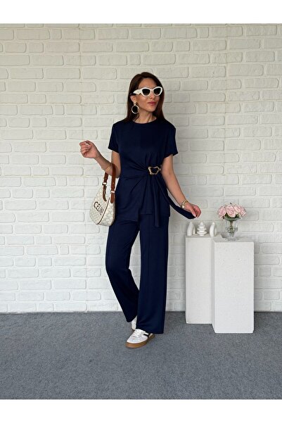 Goncalya Modal suit with buckle