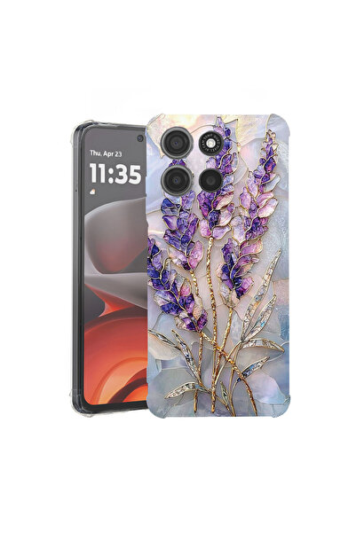 bestcase Husă Anti Shock Case For Motorola Edge 60 Neo, Floral - Golden Hydra...
