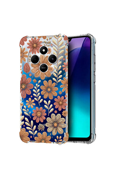 bestcase Αντικραδασμική Θήκη για Xiaomi Redmi 14C / Redmi A4 / Poco C75, Φλορ...