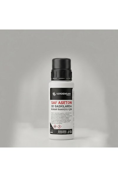 SERDENSAN KİMYA RF3D 3D Yazıcı ABS Baskı İçin Saf Aseton Buhar Banyosu İçin 5...