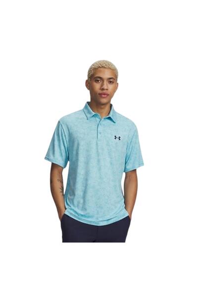 Under Armour A1378677-428 Tricou polo imprimat pentru bărbați Ua Playoff 3.0