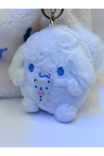 Cınnamoroll Sanrio pelüş anahtarlıklı cüzdan
