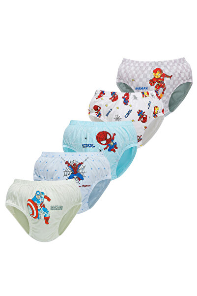 Choice64 60 (2-3 Years) Style 2 Exquisite Boxed 5-Piece Boys Underwear Soft B...