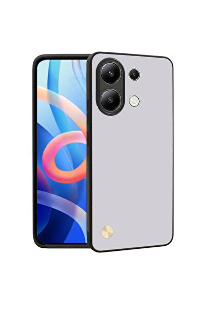 Bodycell Σκληρή Θήκη από Vegan Δέρμα για Xiaomi Redmi Note 13 4G – Γαλάζιο