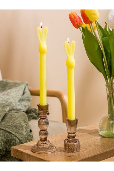 LC Waikiki Rabbit Figured Decorative Candle 2 Pack 25 cm
