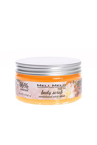 meli melo Exfoliant pentru corp cu lemn de santal si mosc alb