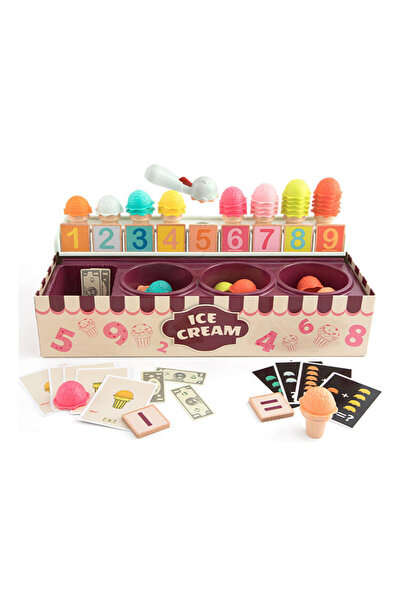 Top Brıght Joc educativ - Inghetata colorata