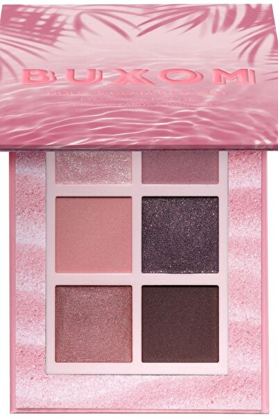 buXom , Dolly's Glam Getaway, Eyeshadow Palette, 6 Shades, 7.2 g