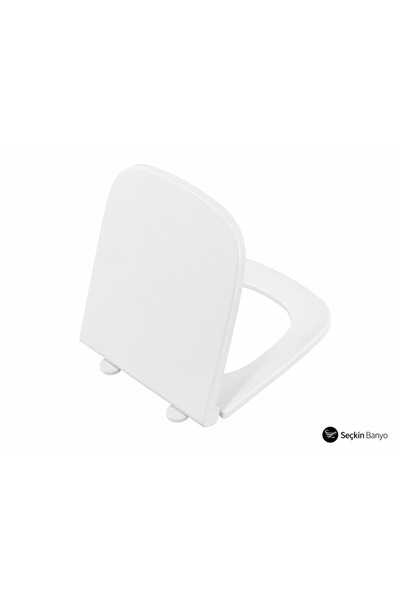 VitrA S20 Klozet kapağı üstten sıkmalı yavaş kapanır, plastik menteşeli, beyaz