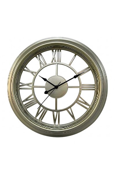 Maple Leaf Home Tora Wall Clock, 40 cm, Gold