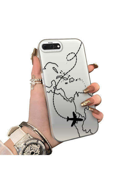 CHICASELUX حافظة صلبة واقية من الصدمات متوافقة مع هاتف iPhone 7 Plus/8 Plus، ...