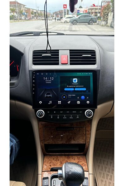 Carnavi HONDA ACCORD ANDROİD MULTTİMEDYA 6 GB RAM 128 GB HAFIZALI TS 18 İŞLEM...