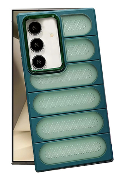New Face Ilkeshop New Galaxy S24 Case Airmax Silicone Cover - (120724) Dark G...