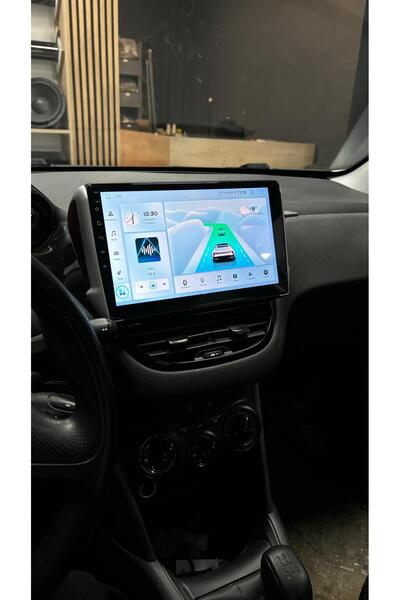 Carnavi PEUGEOT 208 ANDROİD MULTİMEDYA 4 GB RAM 64 GB HAFIZALI
