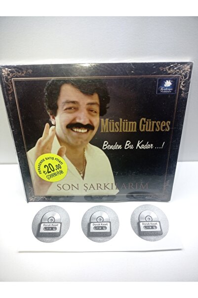 CD Müslüm Gürses son şarkılarım albüm