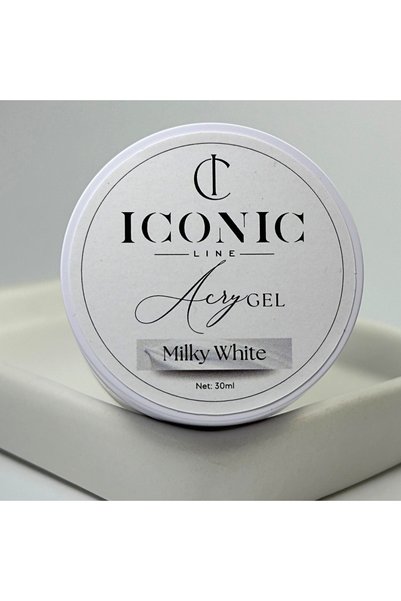 Iconic Line IconicLine - AcryGel - Alb Lăptos - 30 ml
