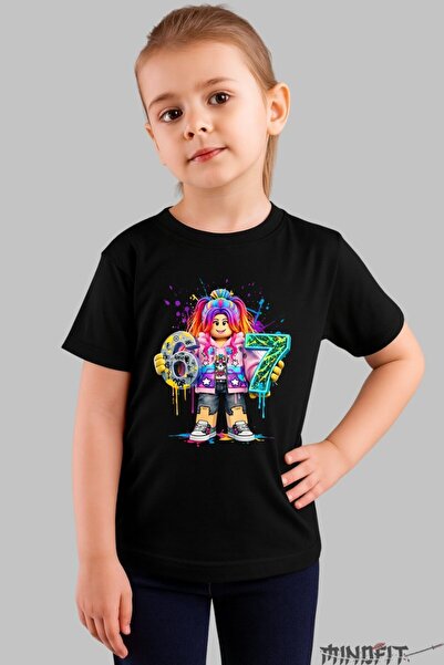 GILDAN Tricou Roblox Six Seven Design Cool Colorat