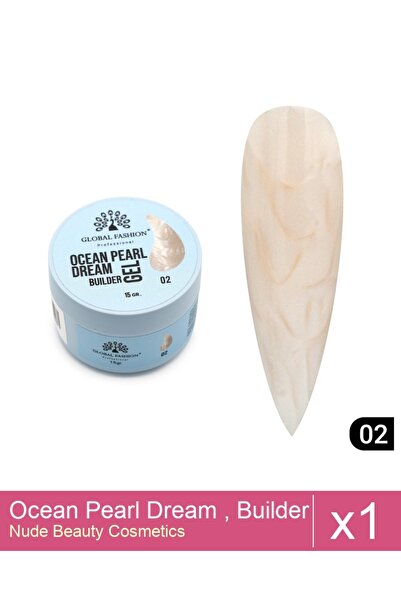 Makeup Set 1x Ocean Pearl Dream , Builder Gel , 15 g , Nr 02