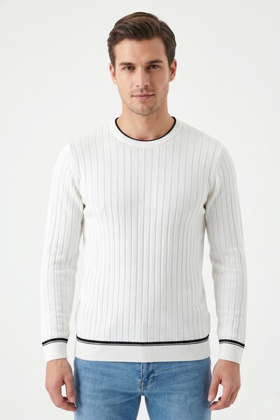 FOTERMAN Men's Sıfıryaka Seasonal Sweater Bgl-St05445
