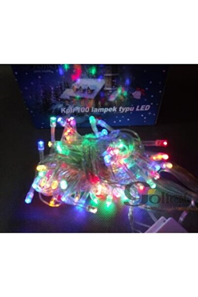 Goliat Set lumini LED 100 bucăți, Goliat, Multicolor, Impermeabil, 5m, pentru...