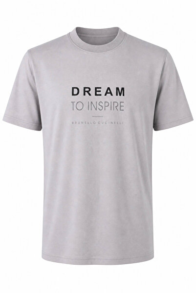 trender Dream To Inspire Print Supreme siva muška majica 226-08