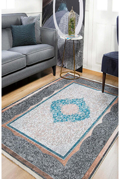 halinet Halı.Net Multi-Colored Vintage Antique Washable Non-Slip Living Room ...
