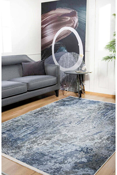 halinet Halı.Net White Modern Washable Non-Slip Living Room Carpet Haln-Hln144
