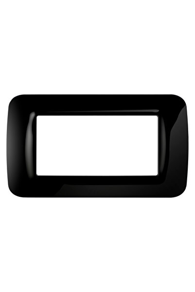 Gewiss Ornament frame GW22514, black - 4 modules