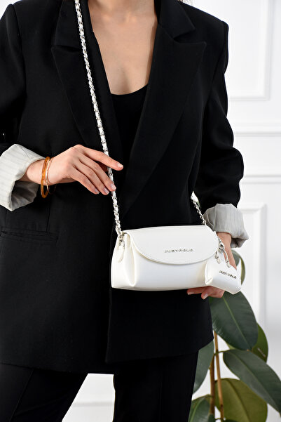 Just Polo Women's Shoulder Bag with Chain Detail