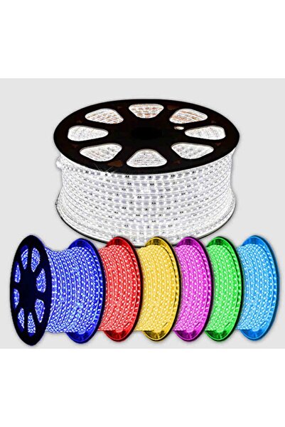 DELIGHT Banda Led 220V Rgb 14.4W/M Ip65 60Led/M 5050