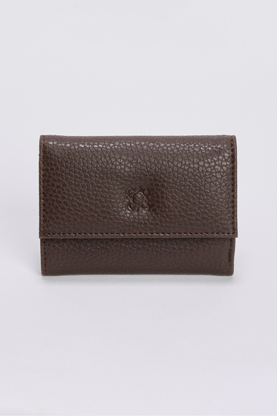 PAULMARK Women's Plain Faux Leather Wallet