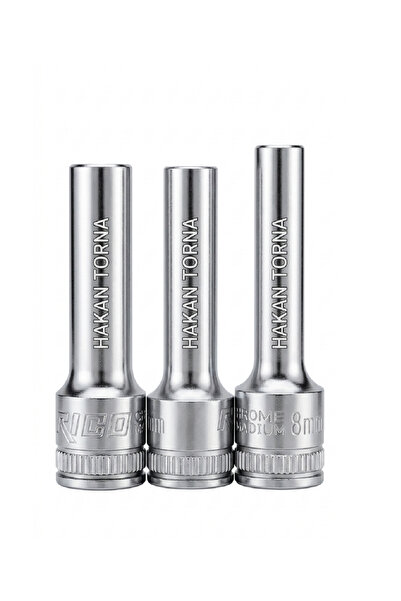 HAKTOR Rico 1/2 long deep socket 6 corner deep thin corner 8mm 9mm 10mm