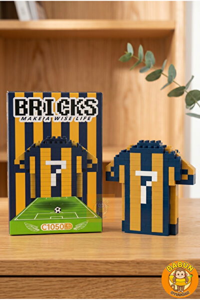 Bricks Sarı-Lacivert Taraftar Şampiyon Forma (179 Parça) Futbol Severlere Öze...