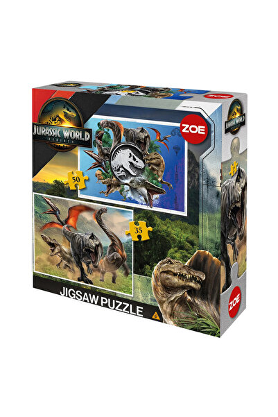 Zoe Dinozorlar Dünyası Puzzle Seti - Çocuklar İçin Eğitici Aktivite Seti