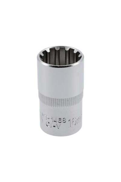 yato Toothed socket 1/2 inch x 16 mm YT-1468
