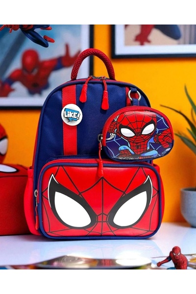 KY A Quality Spider Laci Kindergarten Nursery Daily Use Boys' Backpack Waterp...