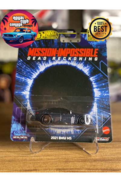 HOT WHEELS 2021 BMW M5 - MISSION IMPOSSIBLE - POP CULTURE - PREMIUM - (1/64)