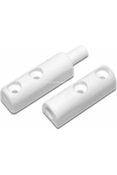 Genel Markalar 17x25 mm Plastik Sineklik Menteşesi 4 Adet - Beyaz Renk Pencere ve Kapı Sinekliği Yedek Parçası - Dayanıklı Plastik Sineklik Tamir Takımı Aksesuarları - Kolay Montaj Sineklik Menteşe