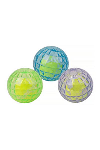 Pawise Nrzsnt Shiny Ball Inside Tennis Ball (95259) Dog Toy