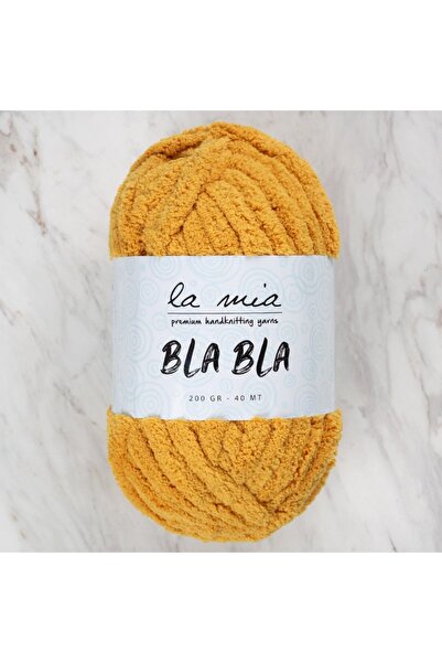 LA MİA YARNS La Mia Bla Bla Senf Pređa za Ručno Pletenje - LB008