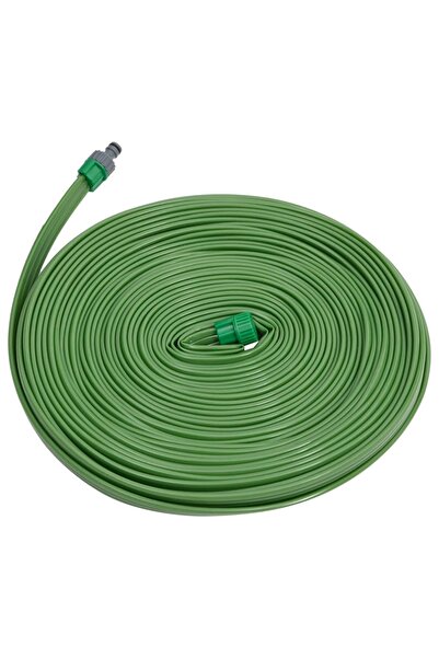 vidaxl Furtun pentru stropit cu 3 tuburi, verde, 22,5 m, PVC
