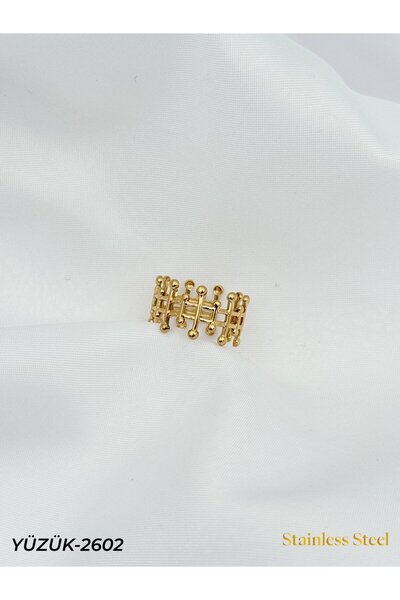 Bozhi Steel Ring () Stylish Gift