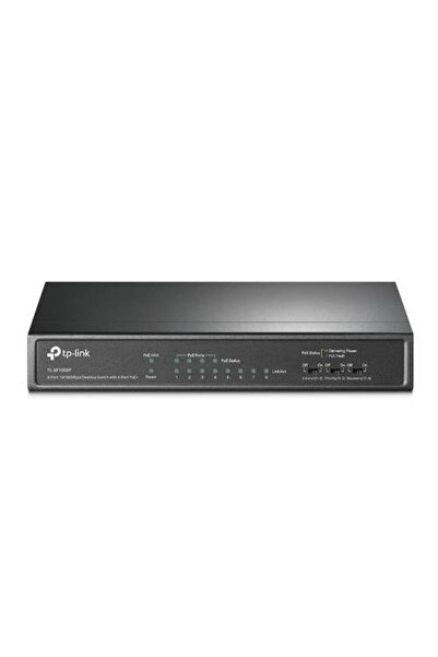 TP-LINK محول شبكة سويتش TL-SF1008P بـ 8 منافذ 10/100 ميجابت في الثانية مع 4 م...