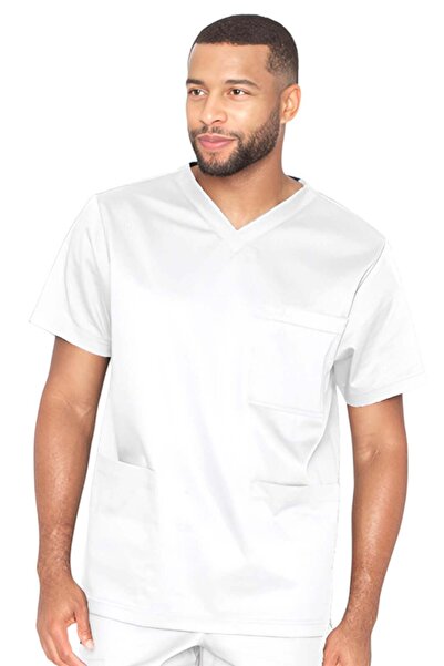Barco Halat medical de laborator Essentials Omni unisex, alb (BE002)